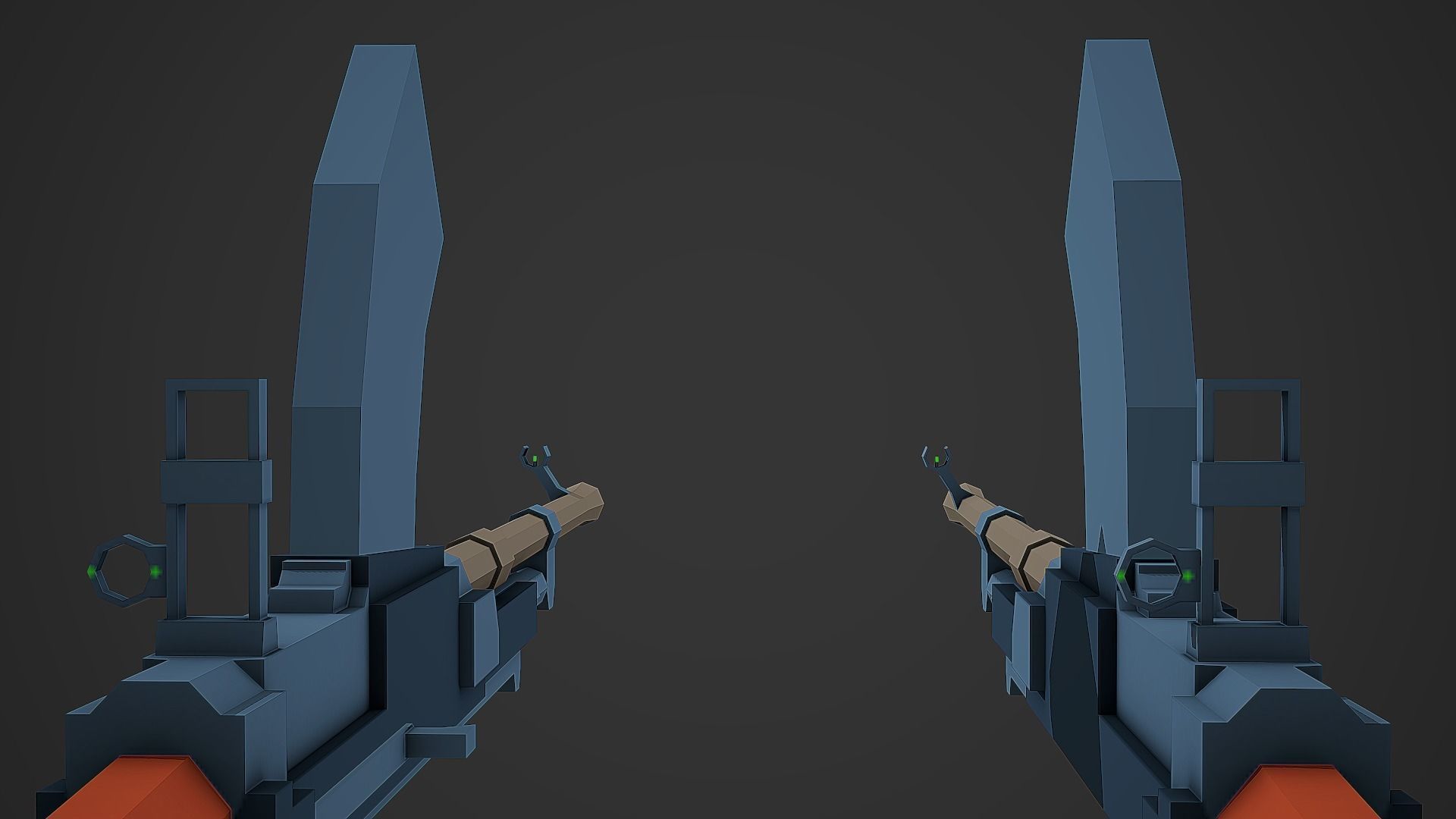 Large Stylized Weapon Pack vol 01 - Low Poly Game Ready 3D Model Collection_191