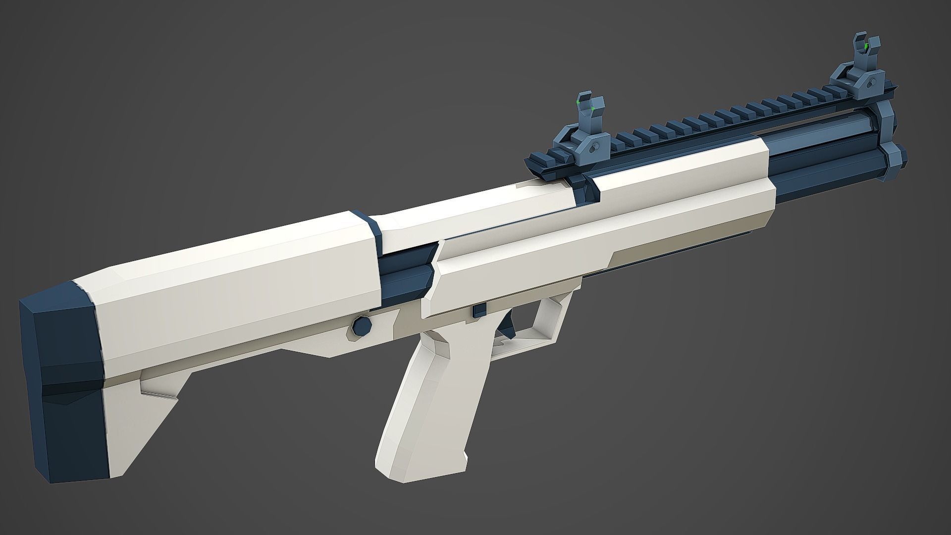 Large Stylized Weapon Pack vol 01 - Low Poly Game Ready 3D Model Collection_98