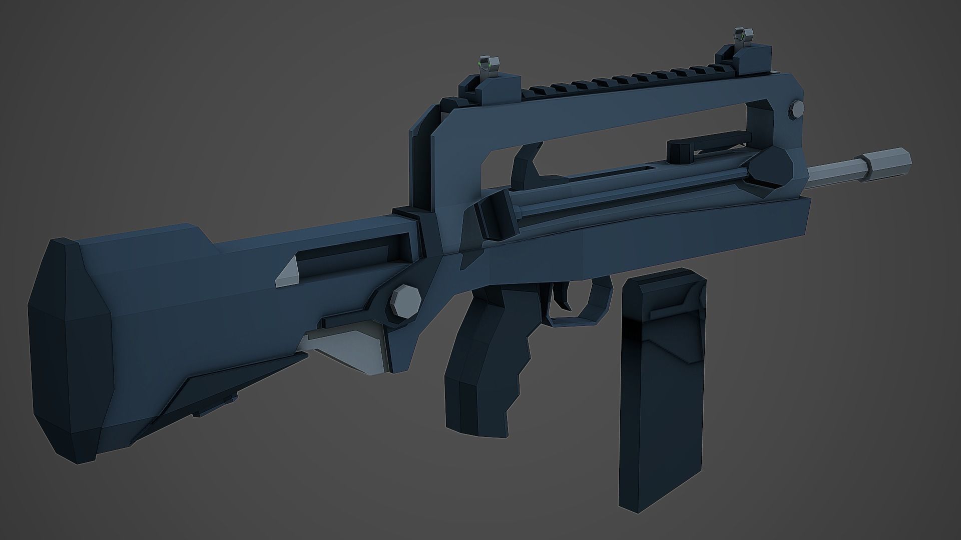 Large Stylized Weapon Pack vol 01 - Low Poly Game Ready 3D Model Collection_133