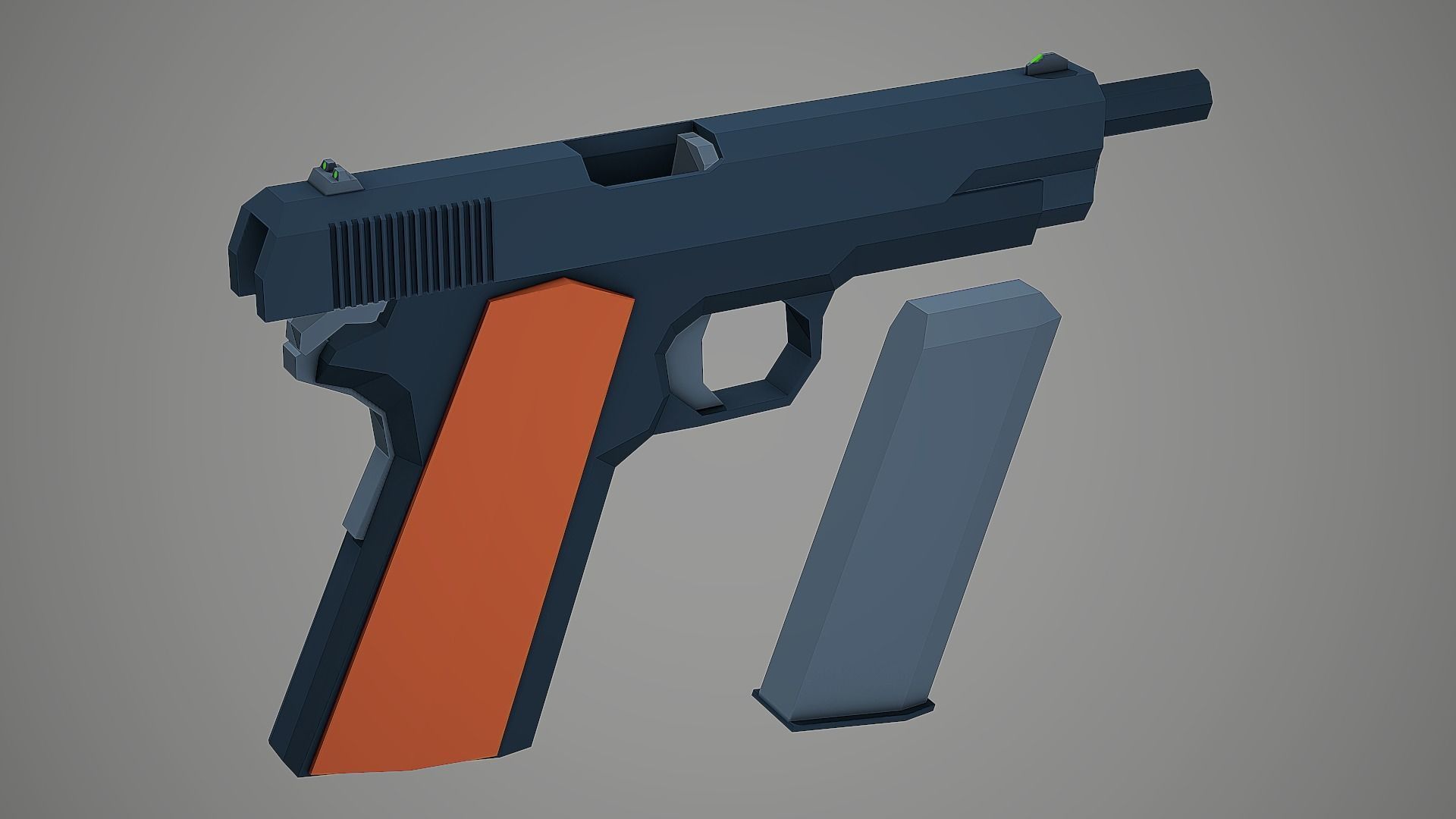 Large Stylized Weapon Pack vol 01 - Low Poly Game Ready 3D Model Collection_55