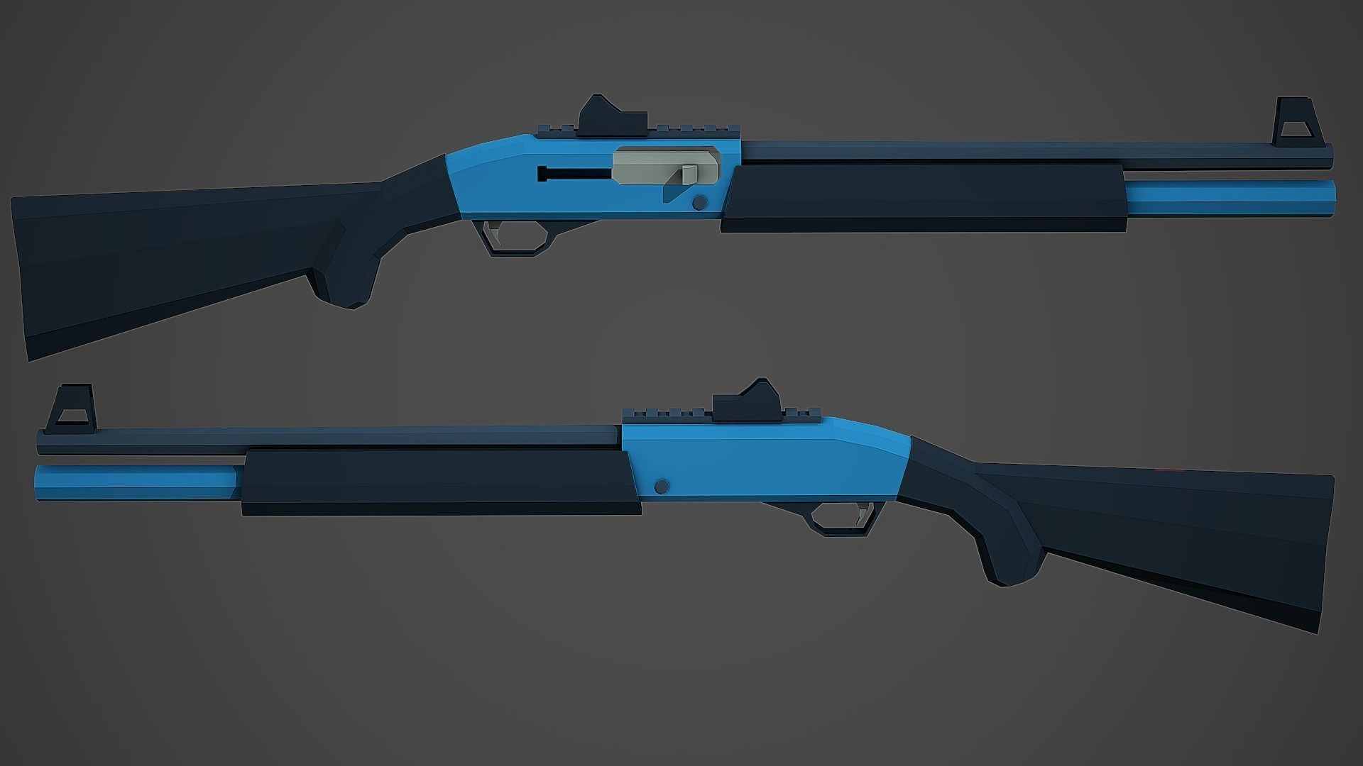 Large Stylized Weapon Pack vol 01 - Low Poly Game Ready 3D Model Collection_85