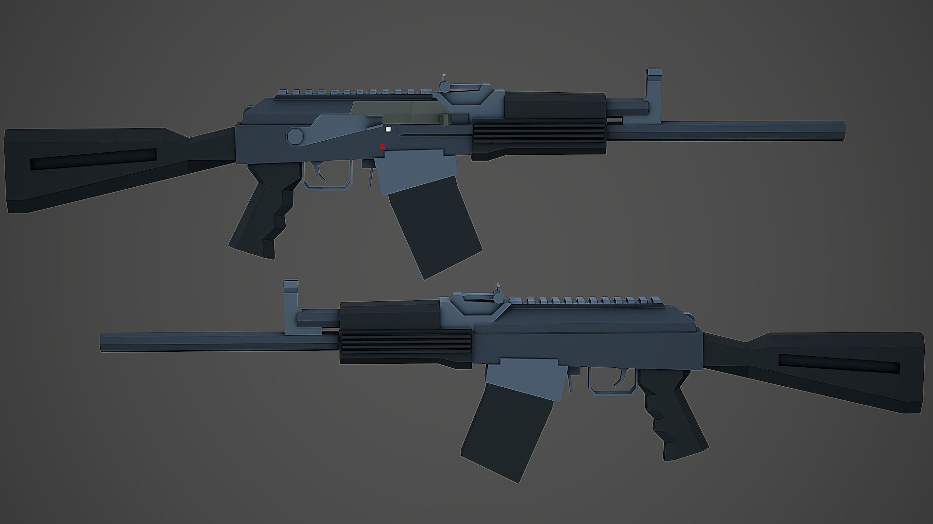 Large Stylized Weapon Pack vol 01 - Low Poly Game Ready 3D Model Collection_91