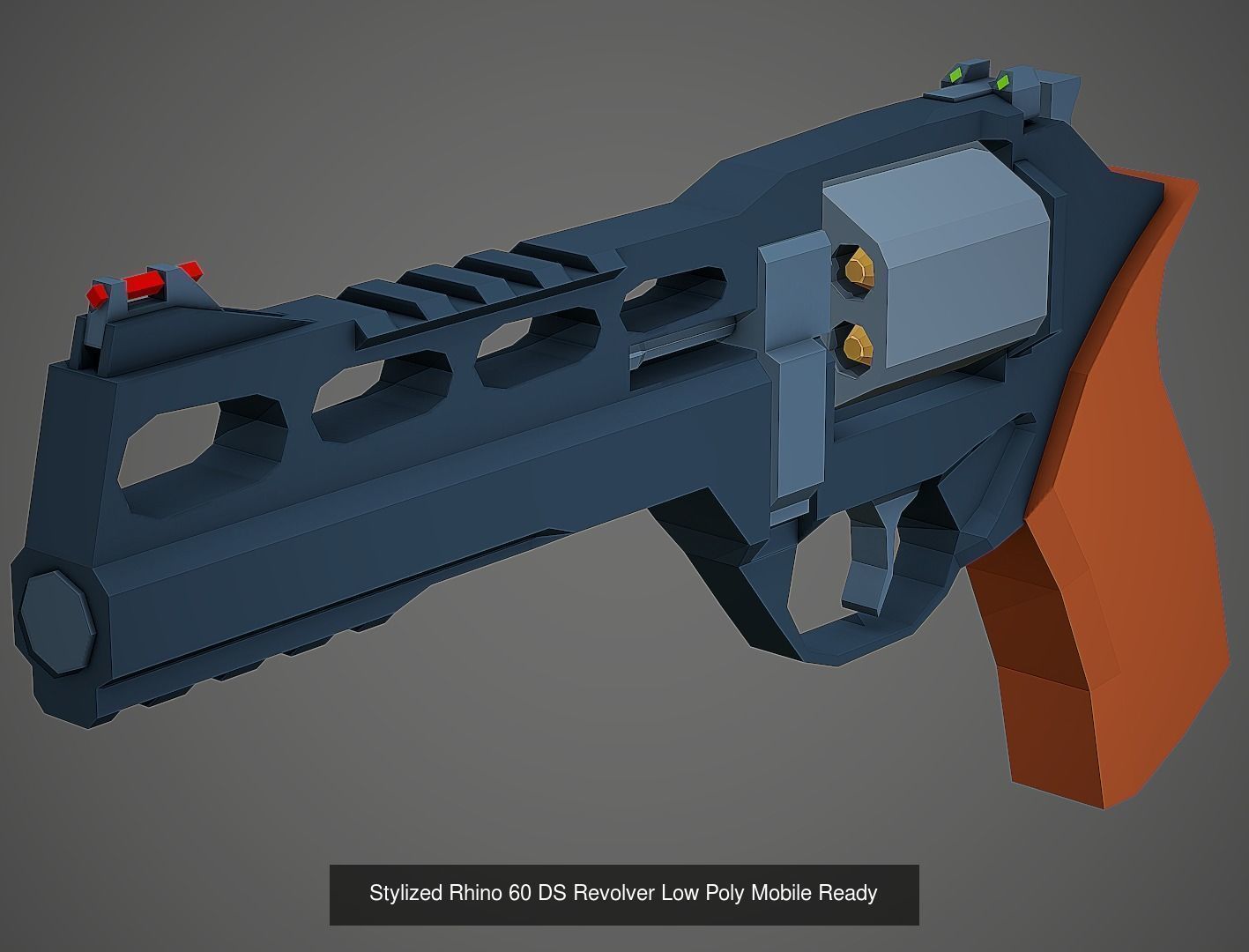 Large Stylized Weapon Pack vol 01 - Low Poly Game Ready 3D Model Collection_7