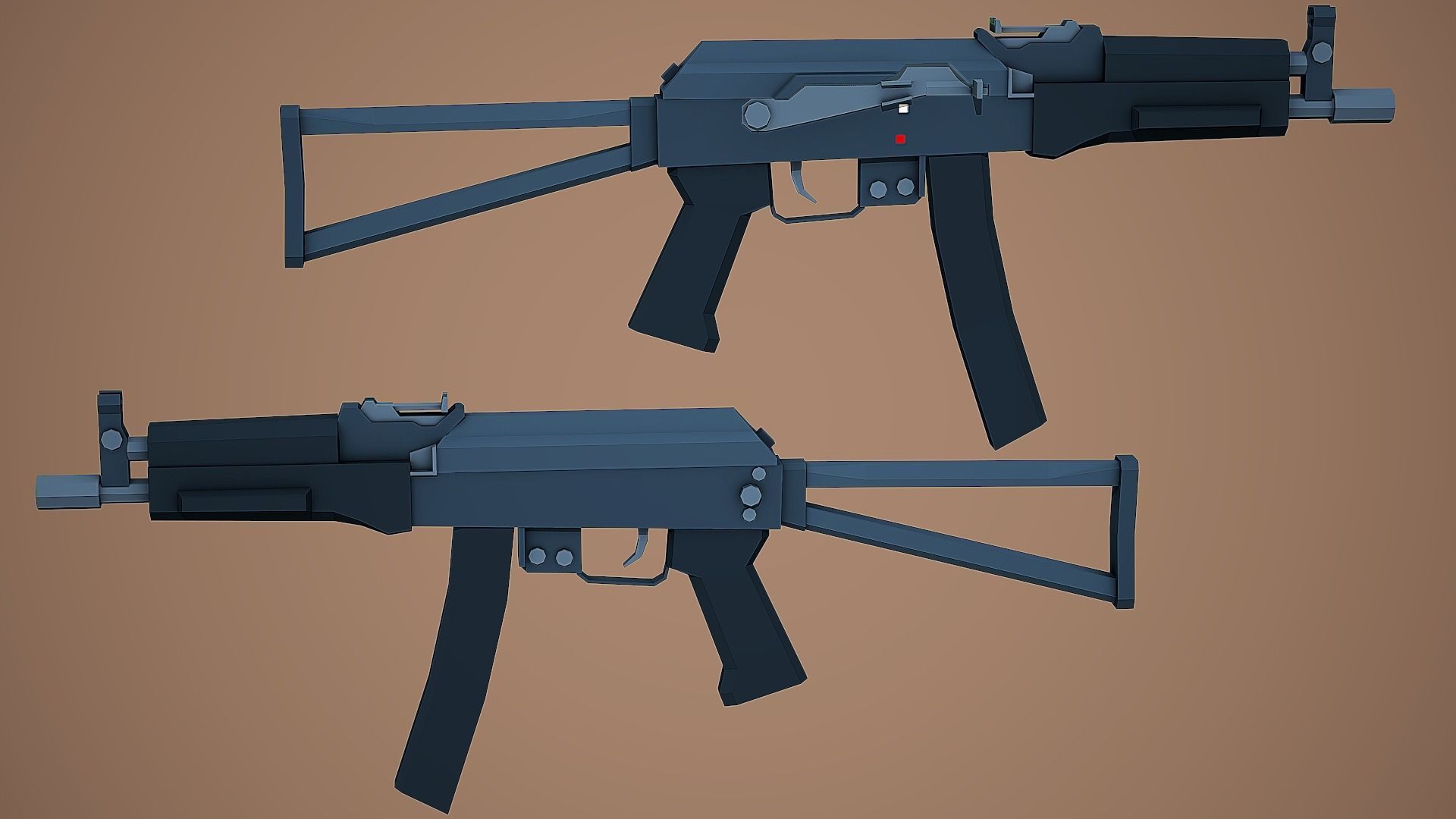 Large Stylized Weapon Pack vol 01 - Low Poly Game Ready 3D Model Collection_104