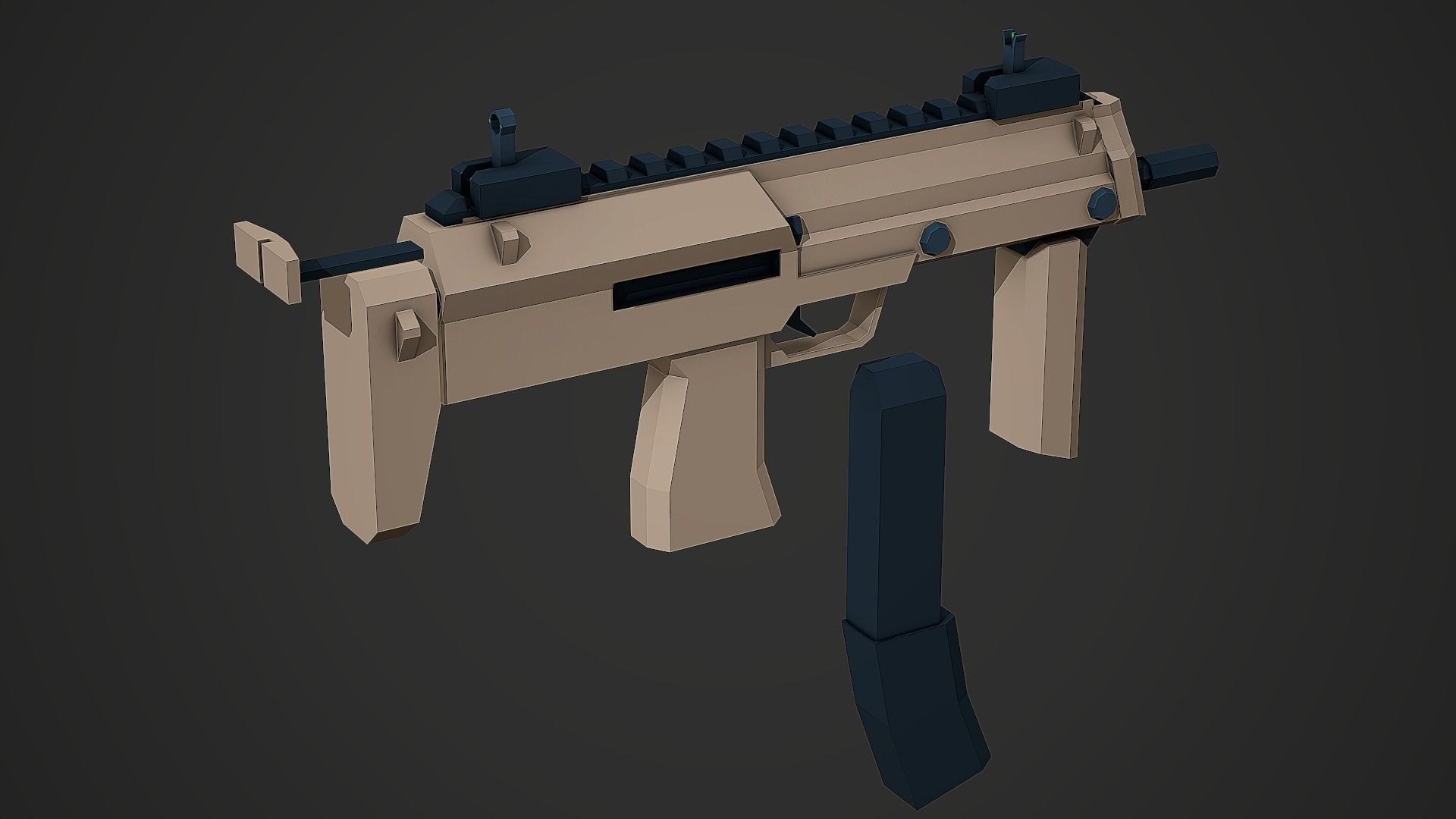 Large Stylized Weapon Pack vol 01 - Low Poly Game Ready 3D Model Collection_111