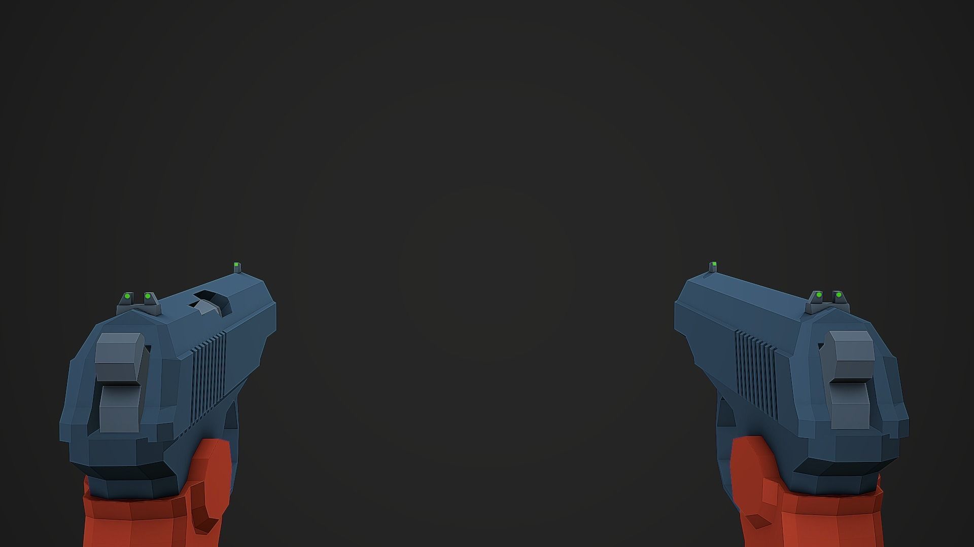 Large Stylized Weapon Pack vol 01 - Low Poly Game Ready 3D Model Collection_53