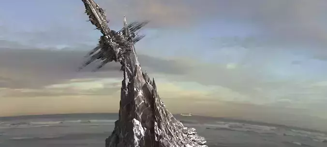 Alien Cliffs Sharp Tower 