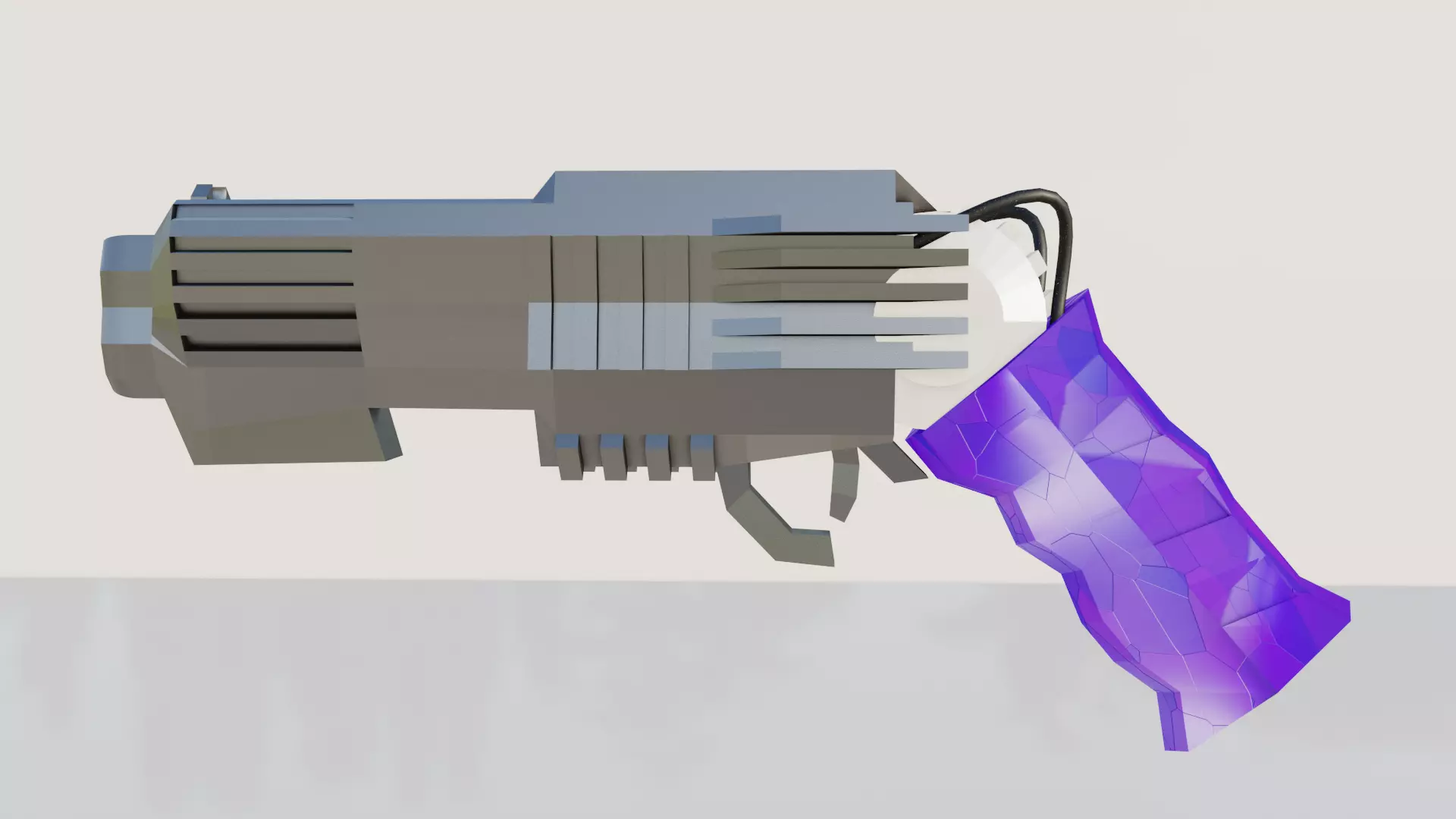 RPG Gun Free low-poly 3D model