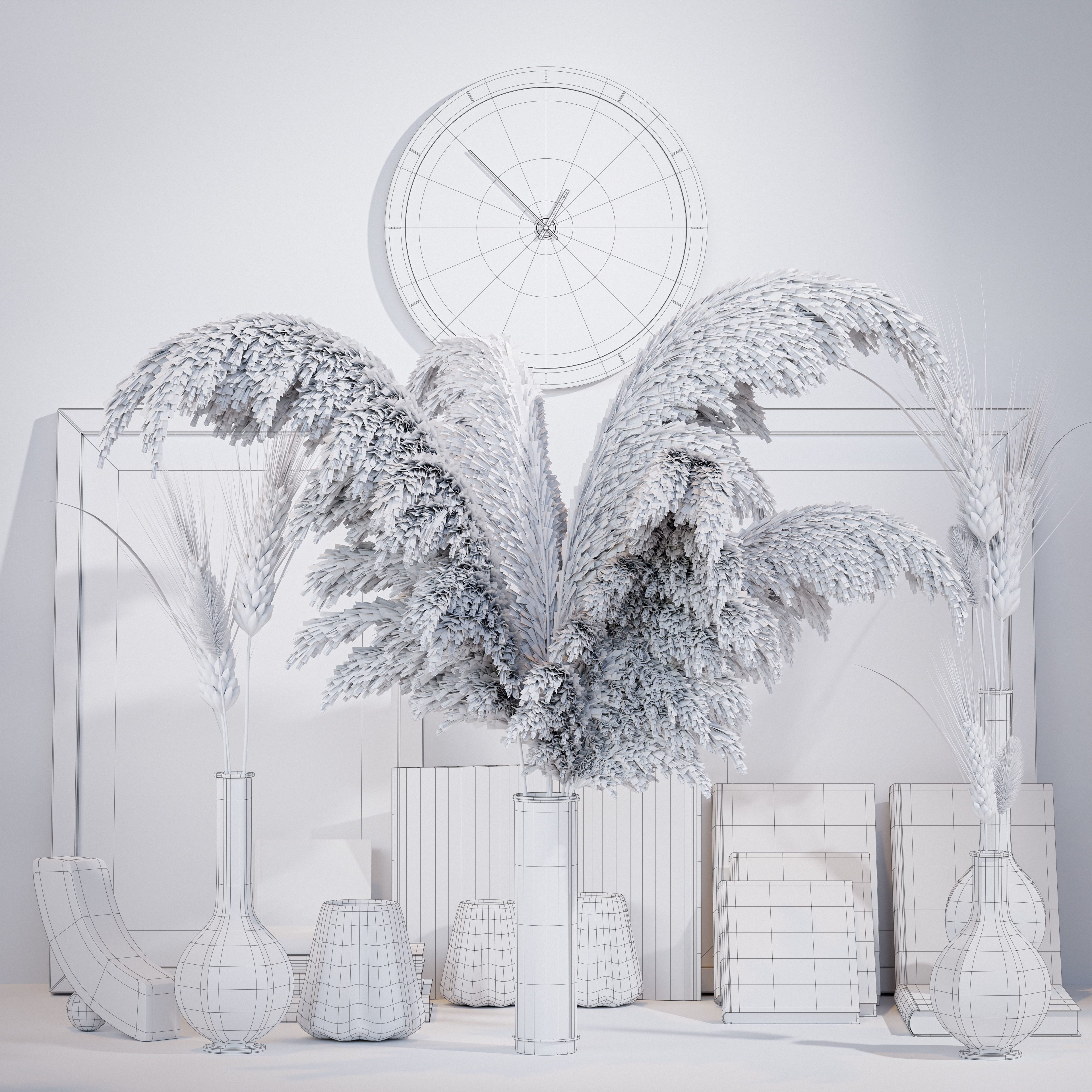 ArchViz - Decorative Set 1 3D model_2