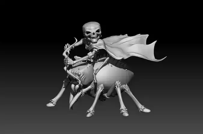 MINECRAFT Skeleton 3D modeling print files 3D print model