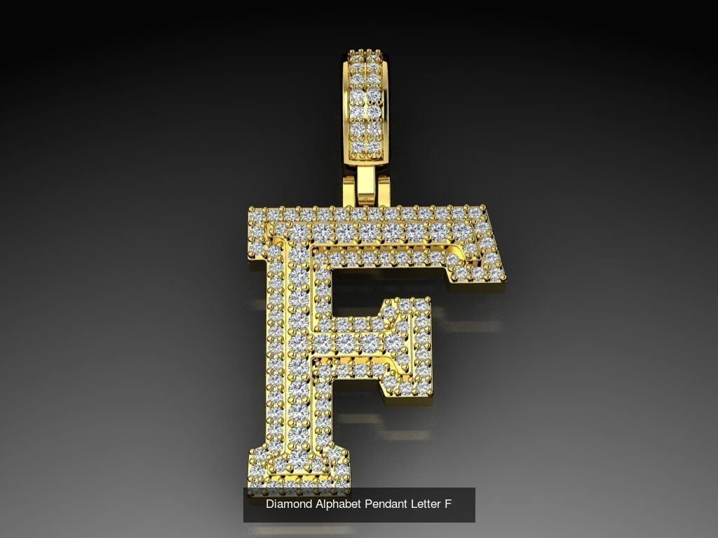 ALLPHABET JEWELRY PENDANT COLLECTION _8