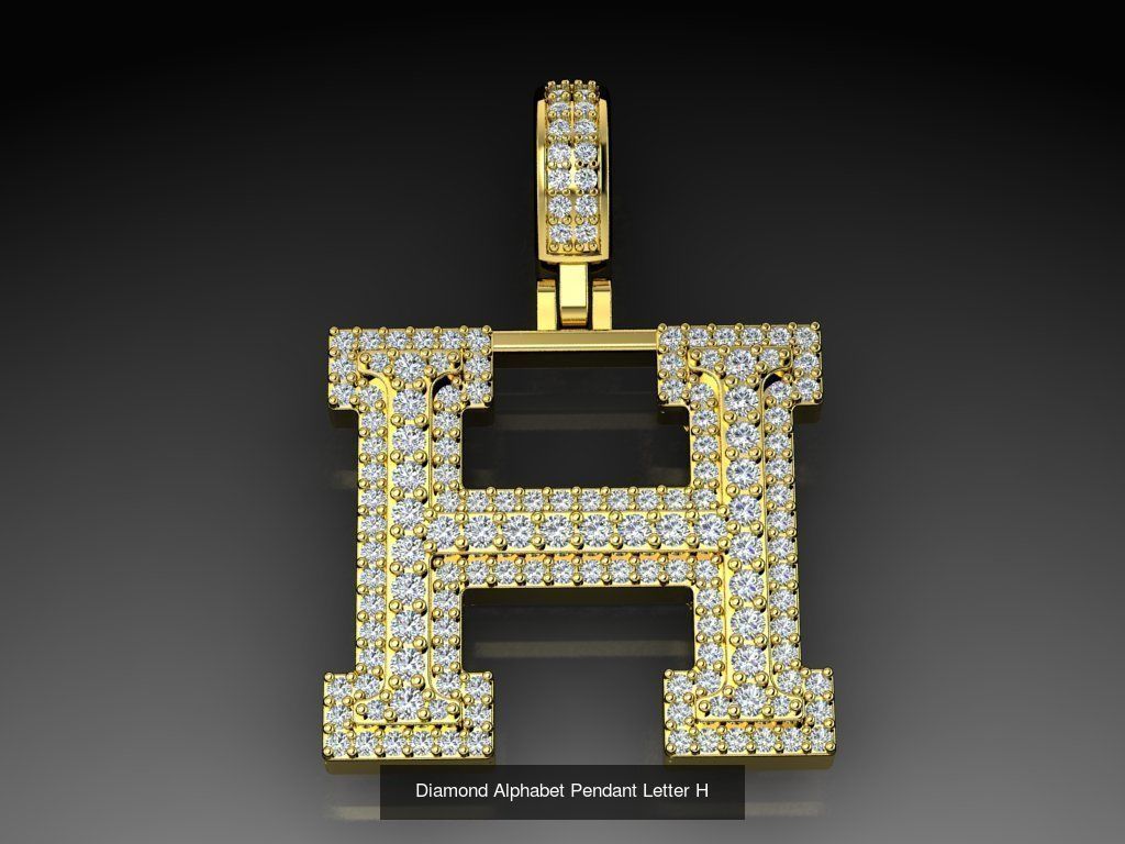 ALLPHABET JEWELRY PENDANT COLLECTION _10