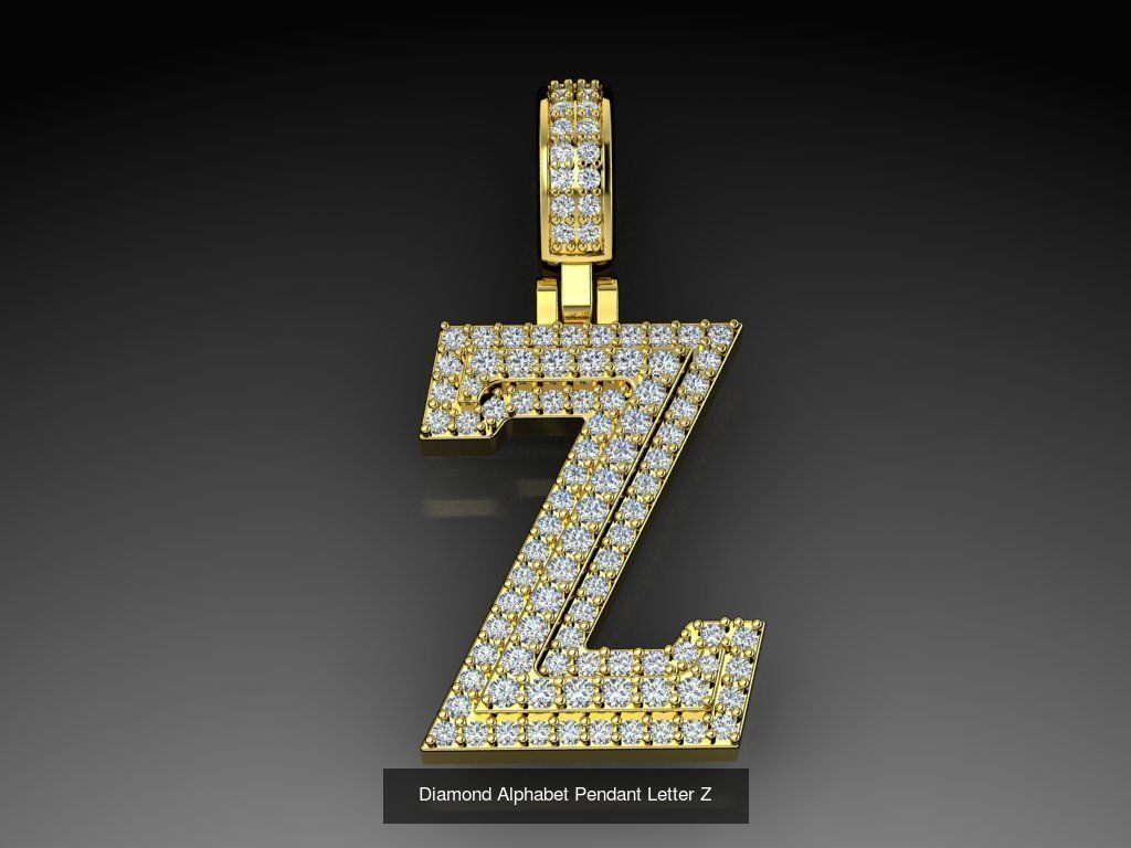 ALLPHABET JEWELRY PENDANT COLLECTION _27