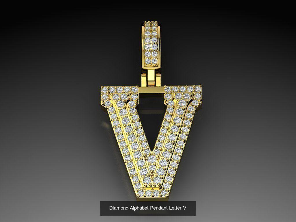 ALLPHABET JEWELRY PENDANT COLLECTION _23