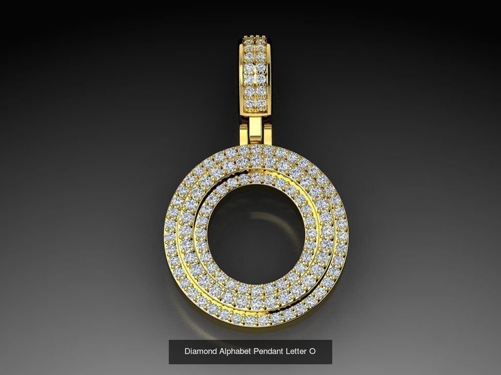 ALLPHABET JEWELRY PENDANT COLLECTION _17