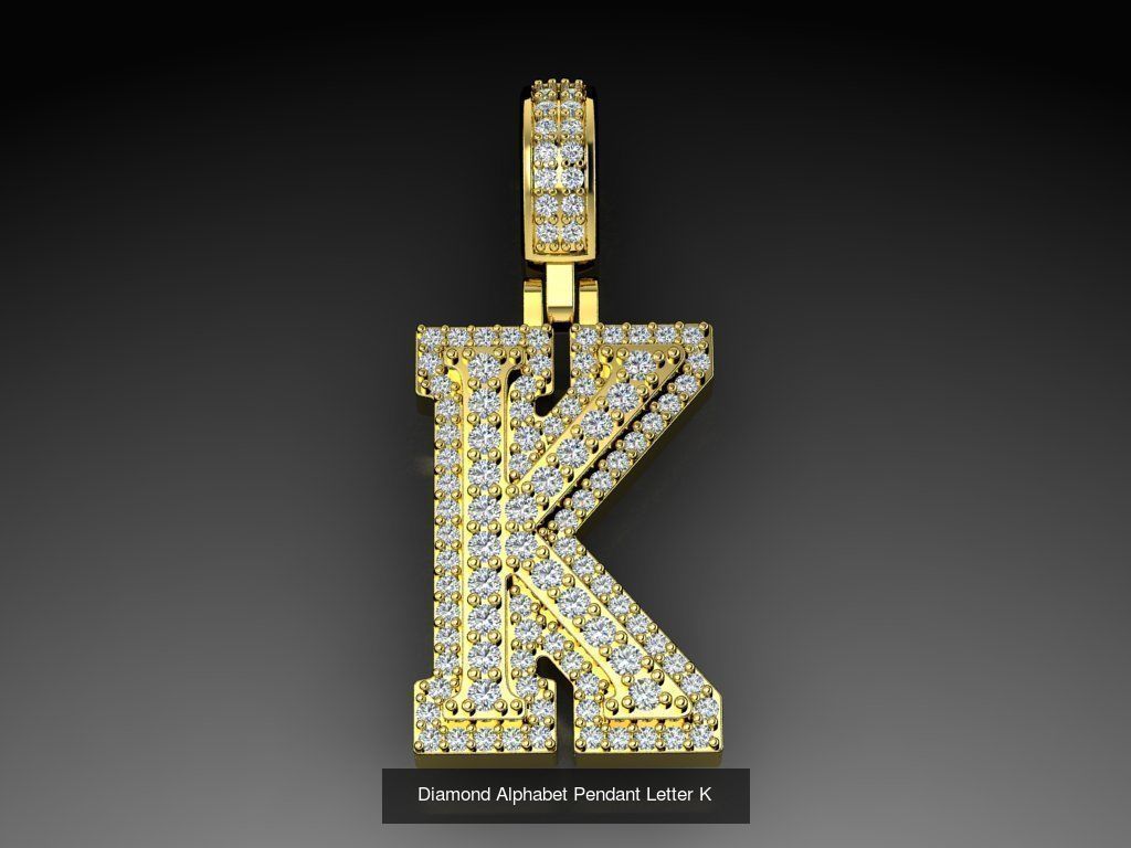 ALLPHABET JEWELRY PENDANT COLLECTION _13