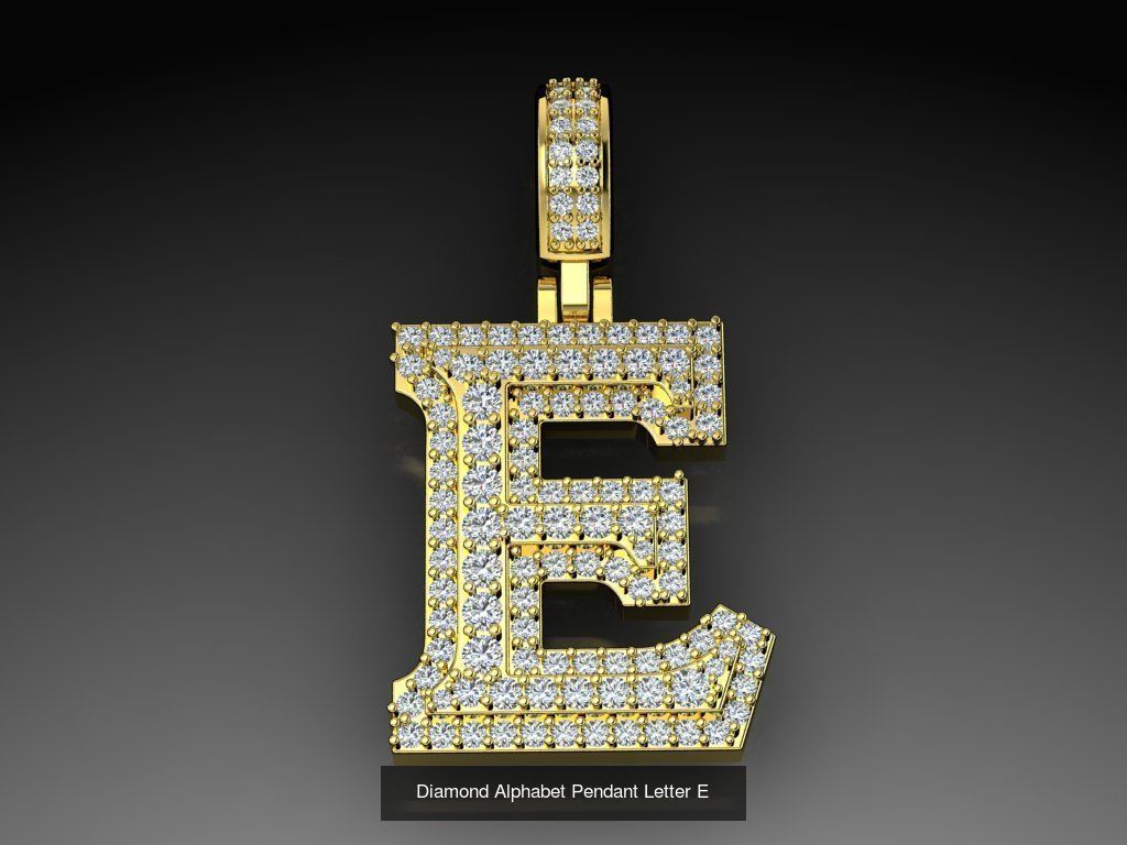 ALLPHABET JEWELRY PENDANT COLLECTION _7