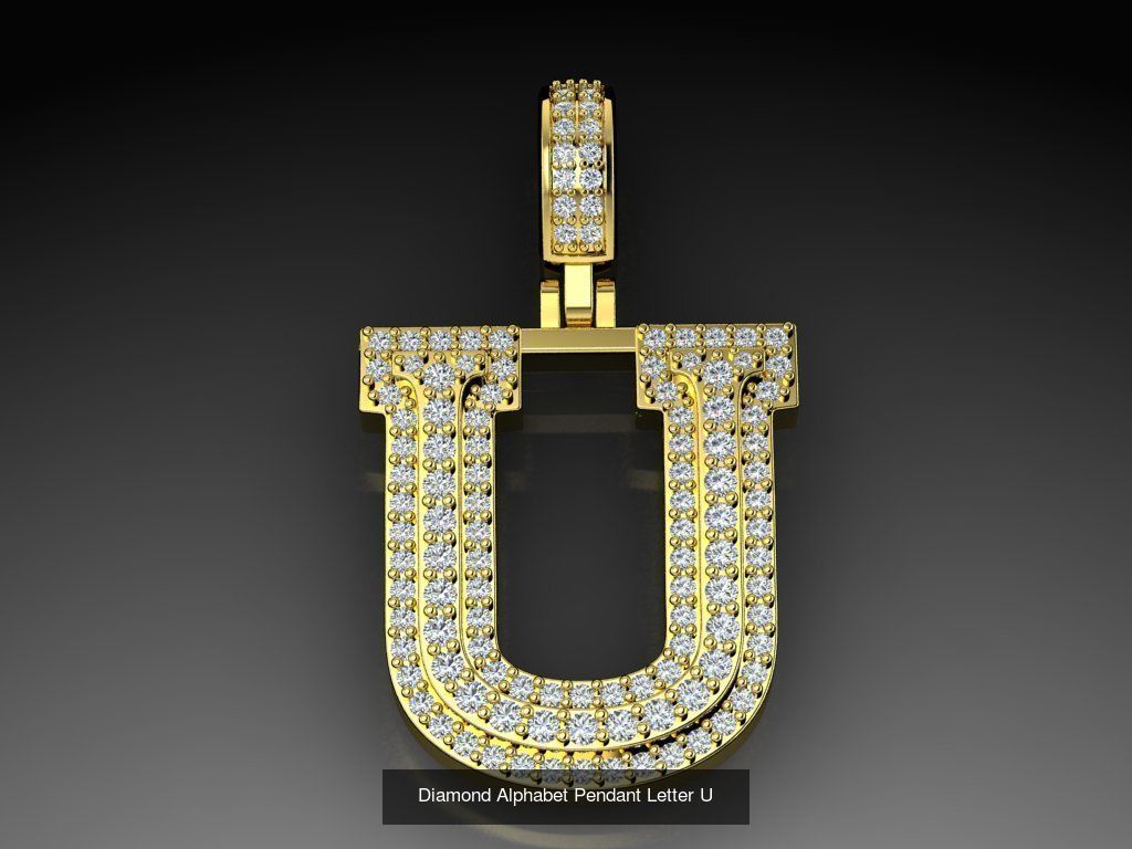 ALLPHABET JEWELRY PENDANT COLLECTION _22