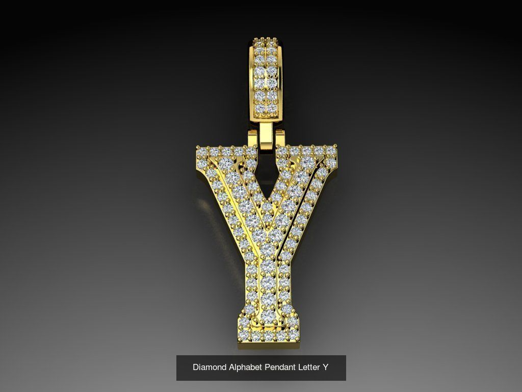 ALLPHABET JEWELRY PENDANT COLLECTION _26