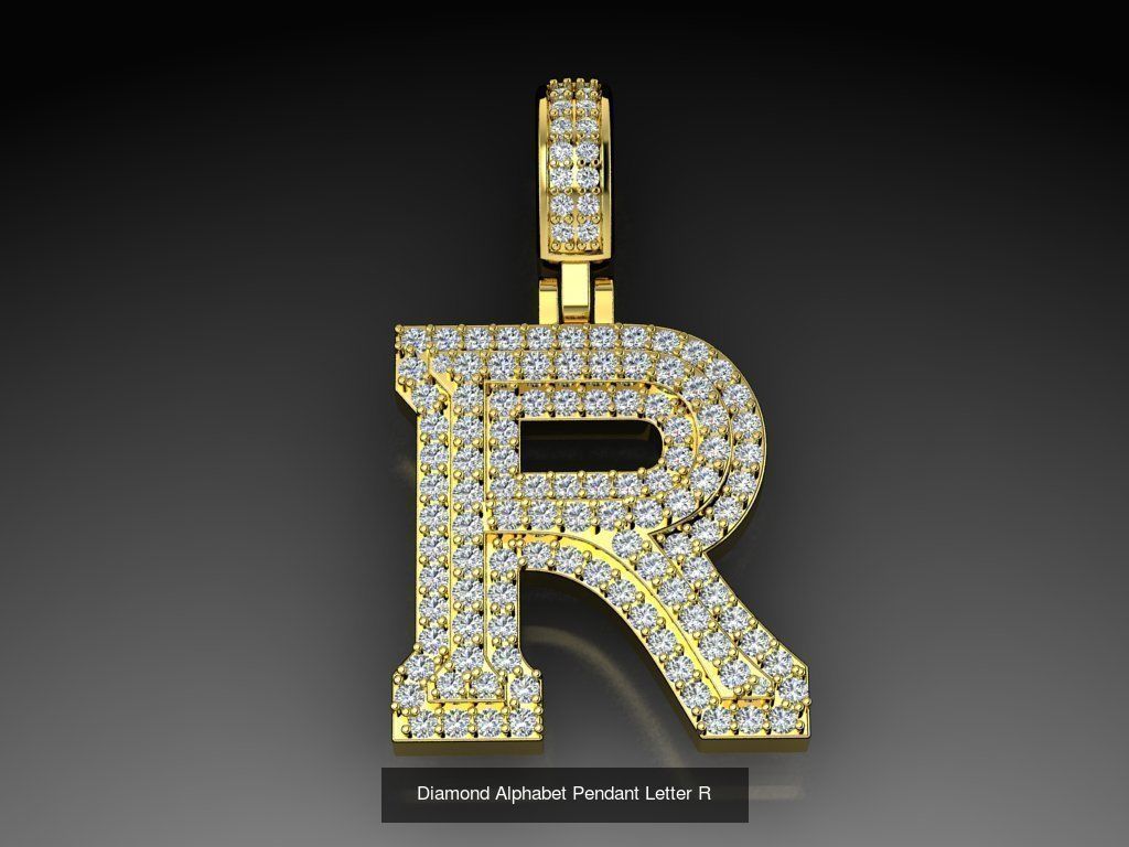 ALLPHABET JEWELRY PENDANT COLLECTION _19