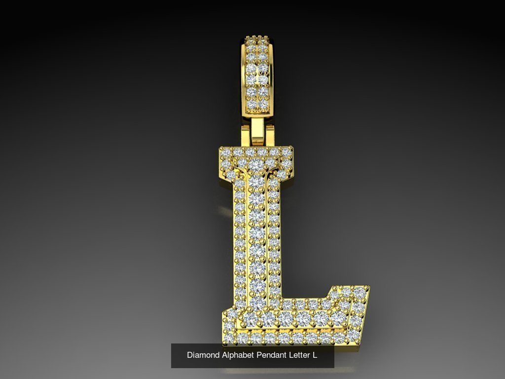 ALLPHABET JEWELRY PENDANT COLLECTION _14