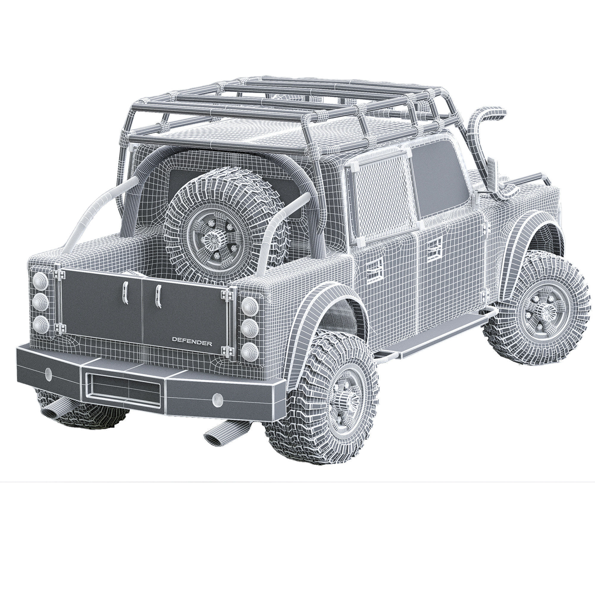 defender offroad 3D model_4