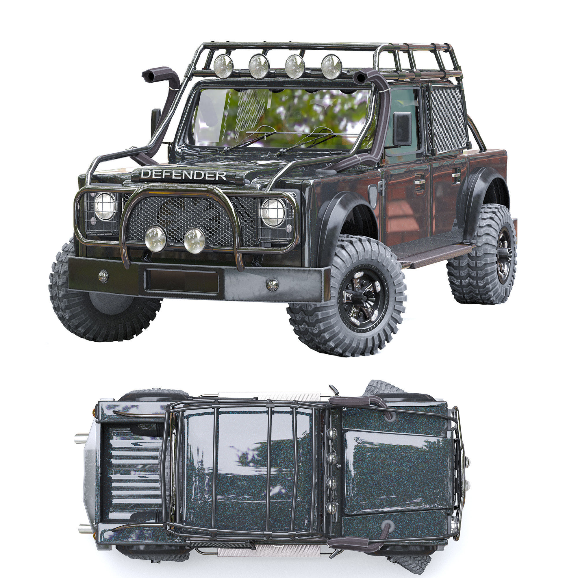 defender offroad 3D model_1
