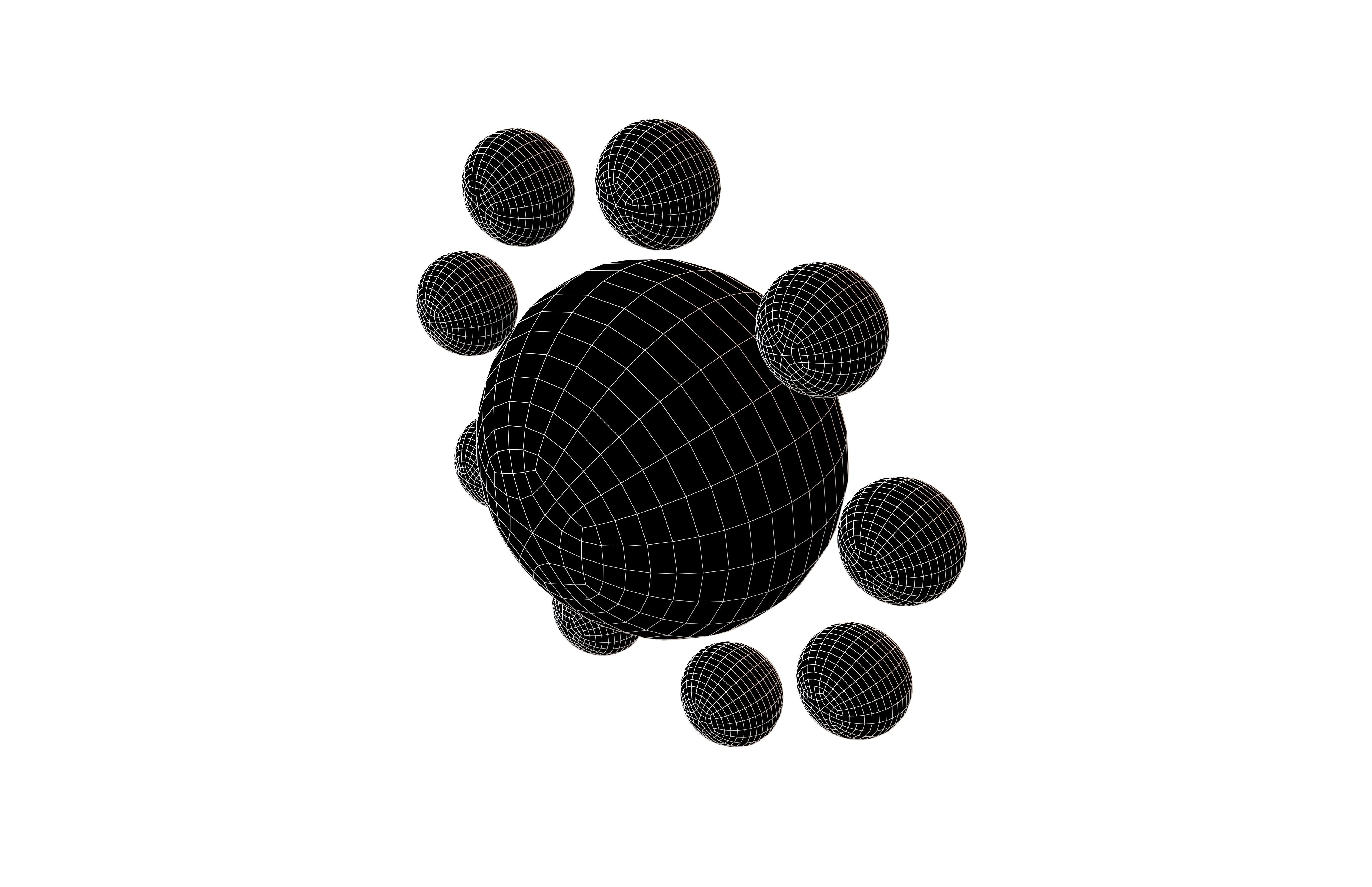 Cartoon Sun V3 001 Low-poly 3D model_6