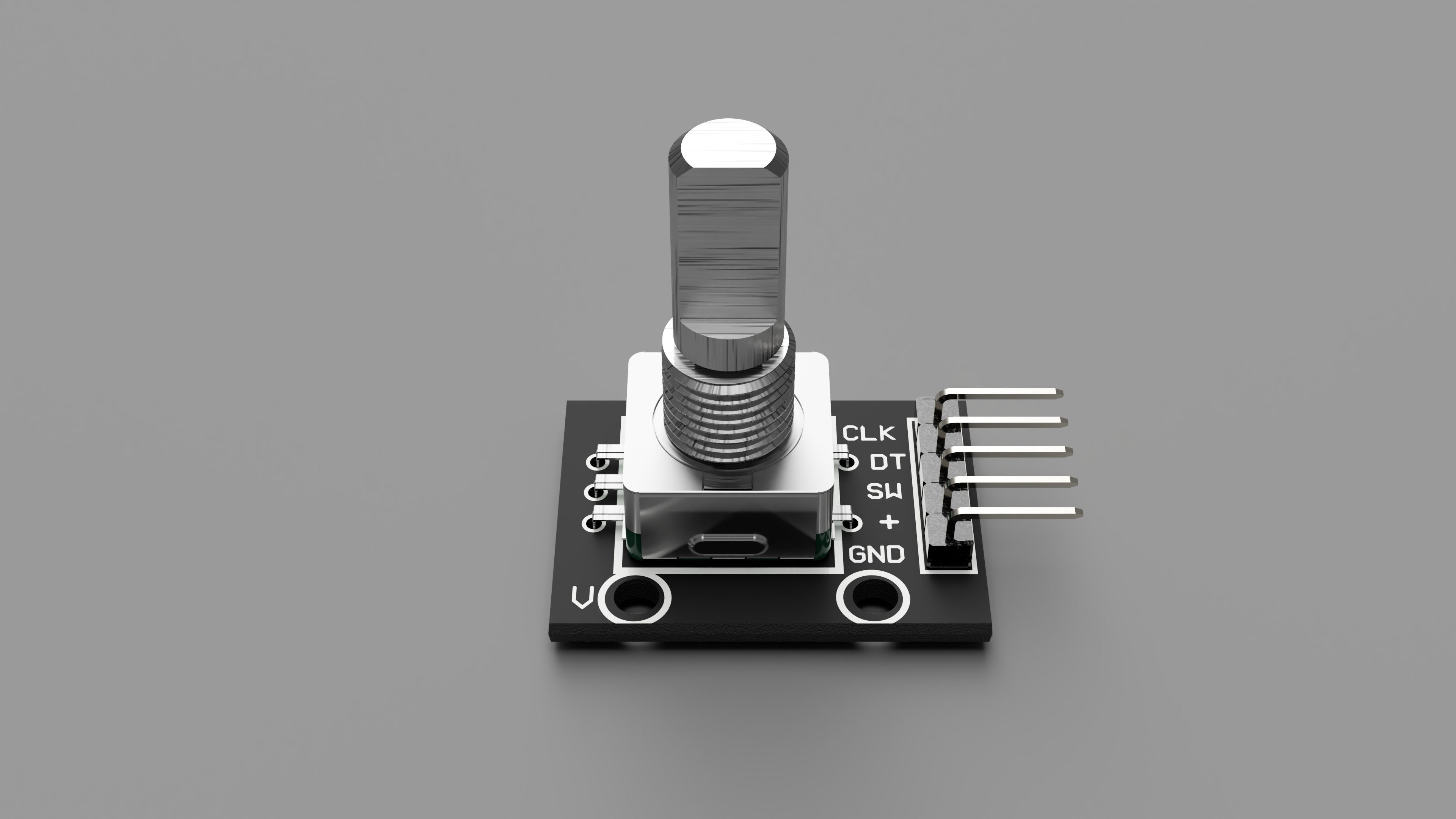 360 Degree Rotary Encoder Brick Sensor Module 3D model 3D printable ...