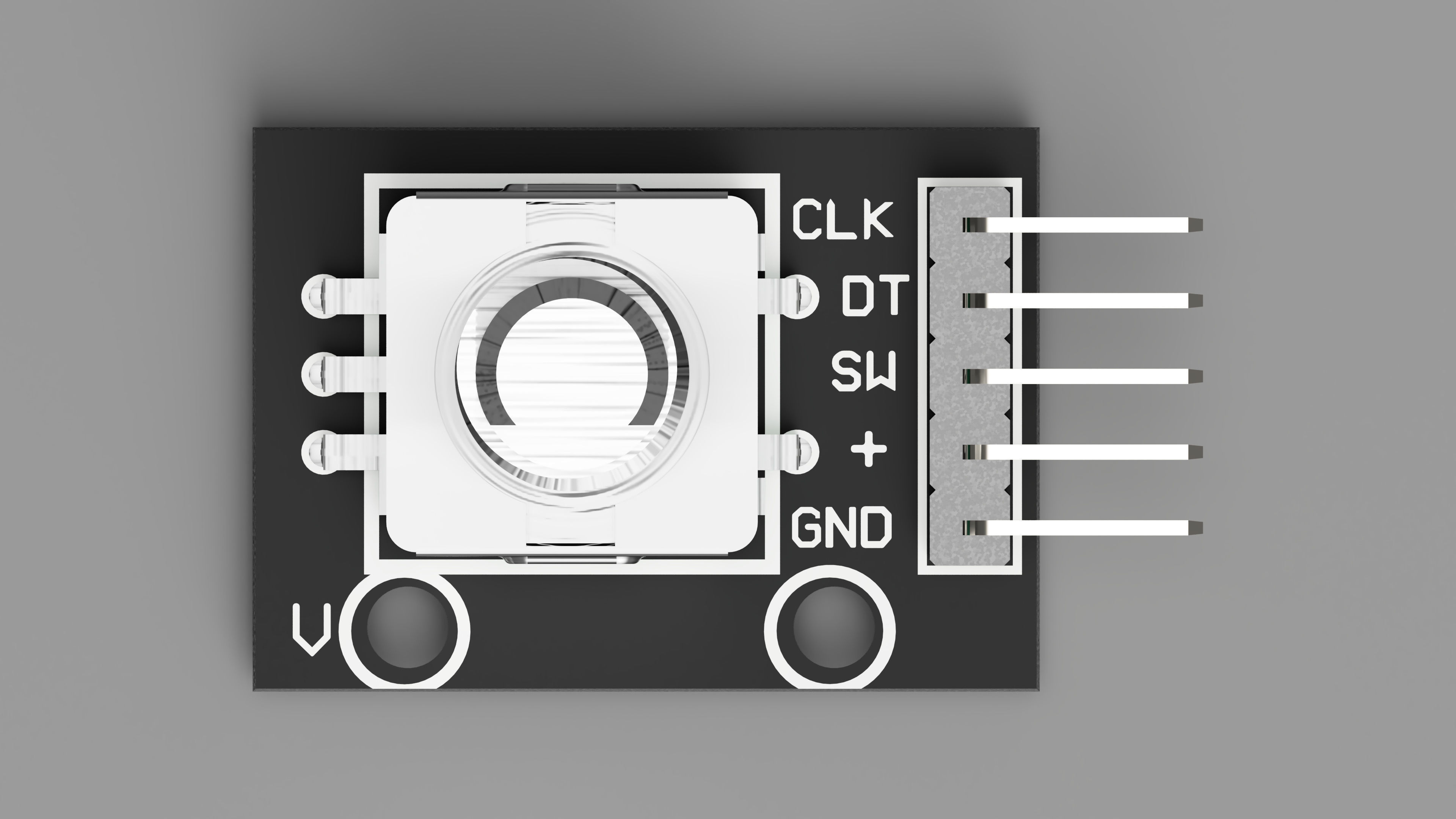 360 Degree Rotary Encoder Brick Sensor Module 3D model 3D printable ...