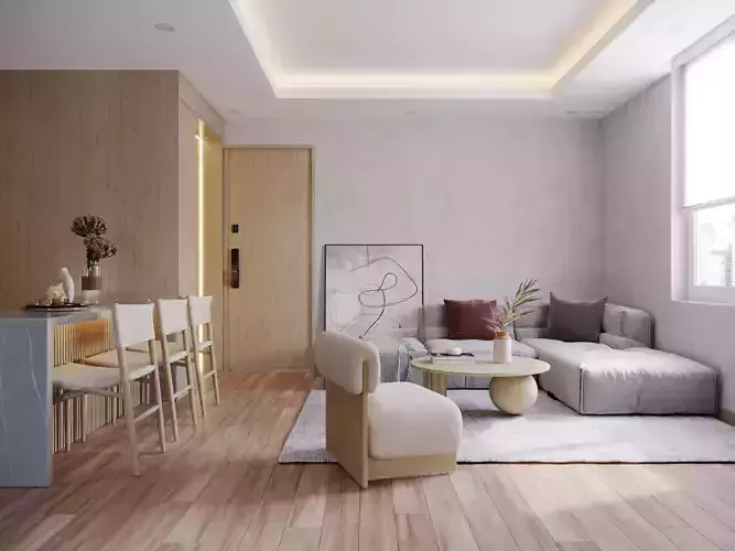 Wabi Sabi Living Room 1