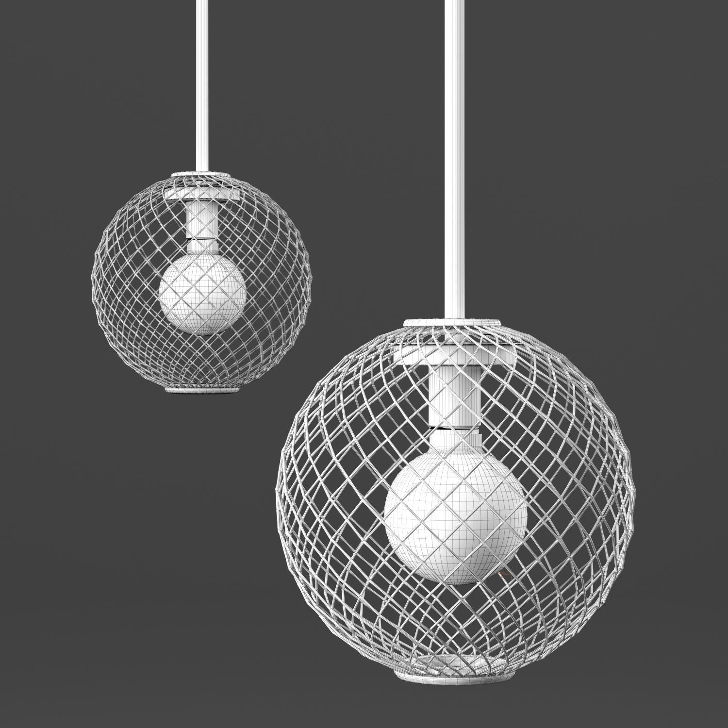 chandiler lamp 3D model_2