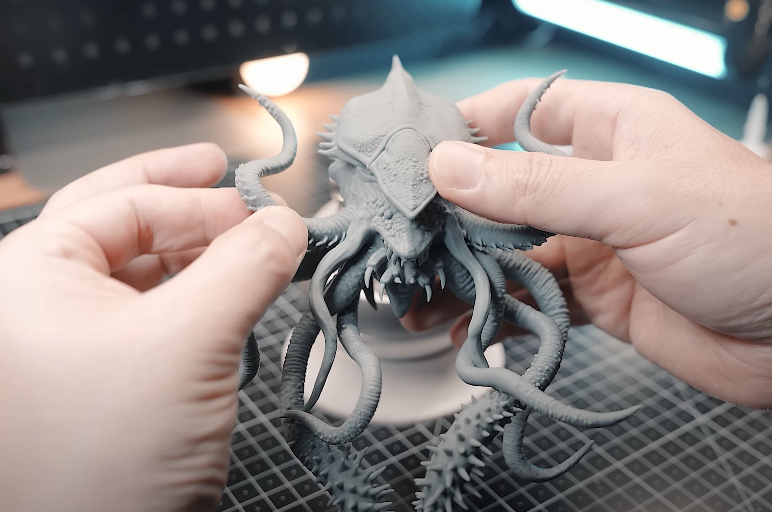 alien 3D modeling print files 3D print model_9