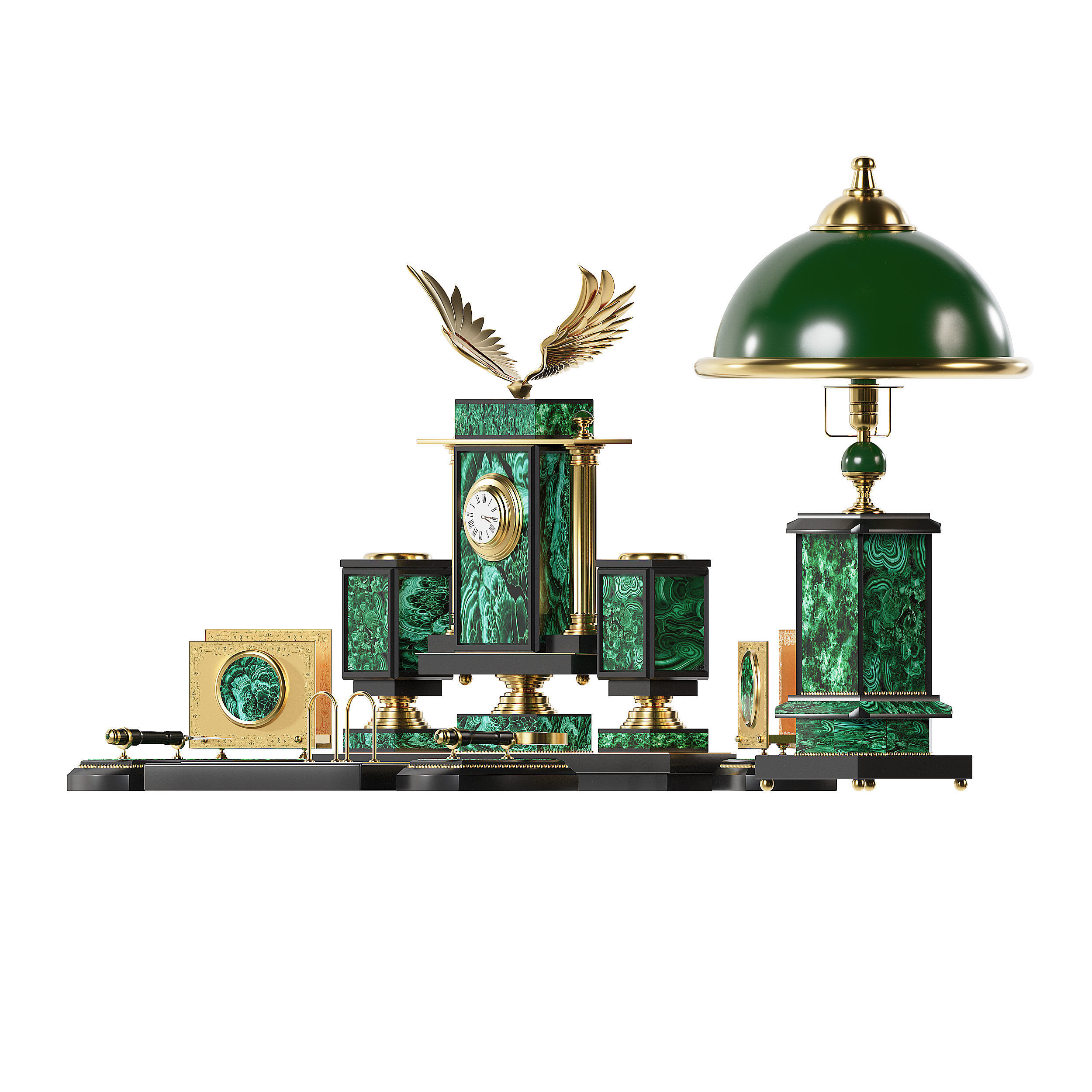 Writing set  Senator 3D model_3