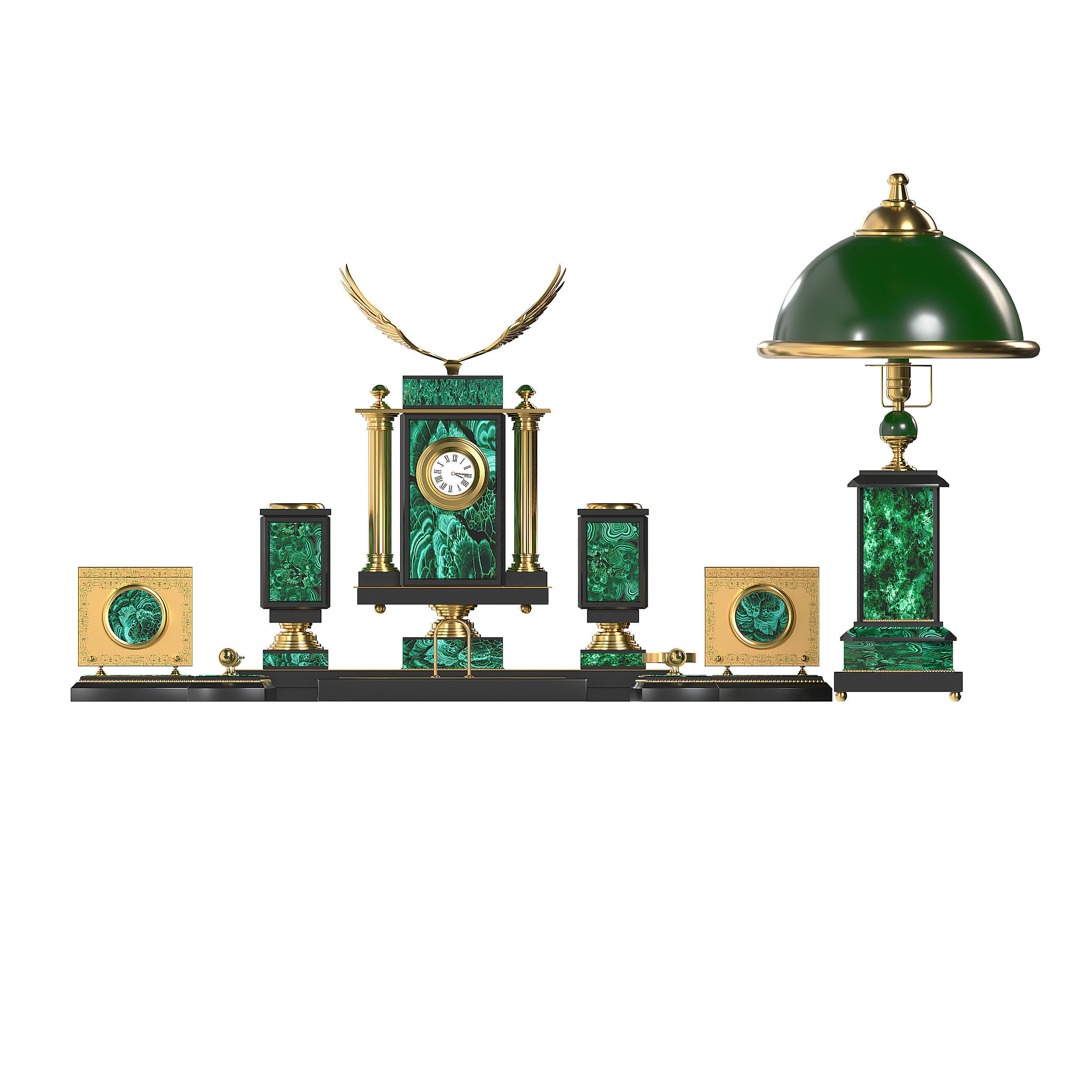 Writing set  Senator 3D model_2