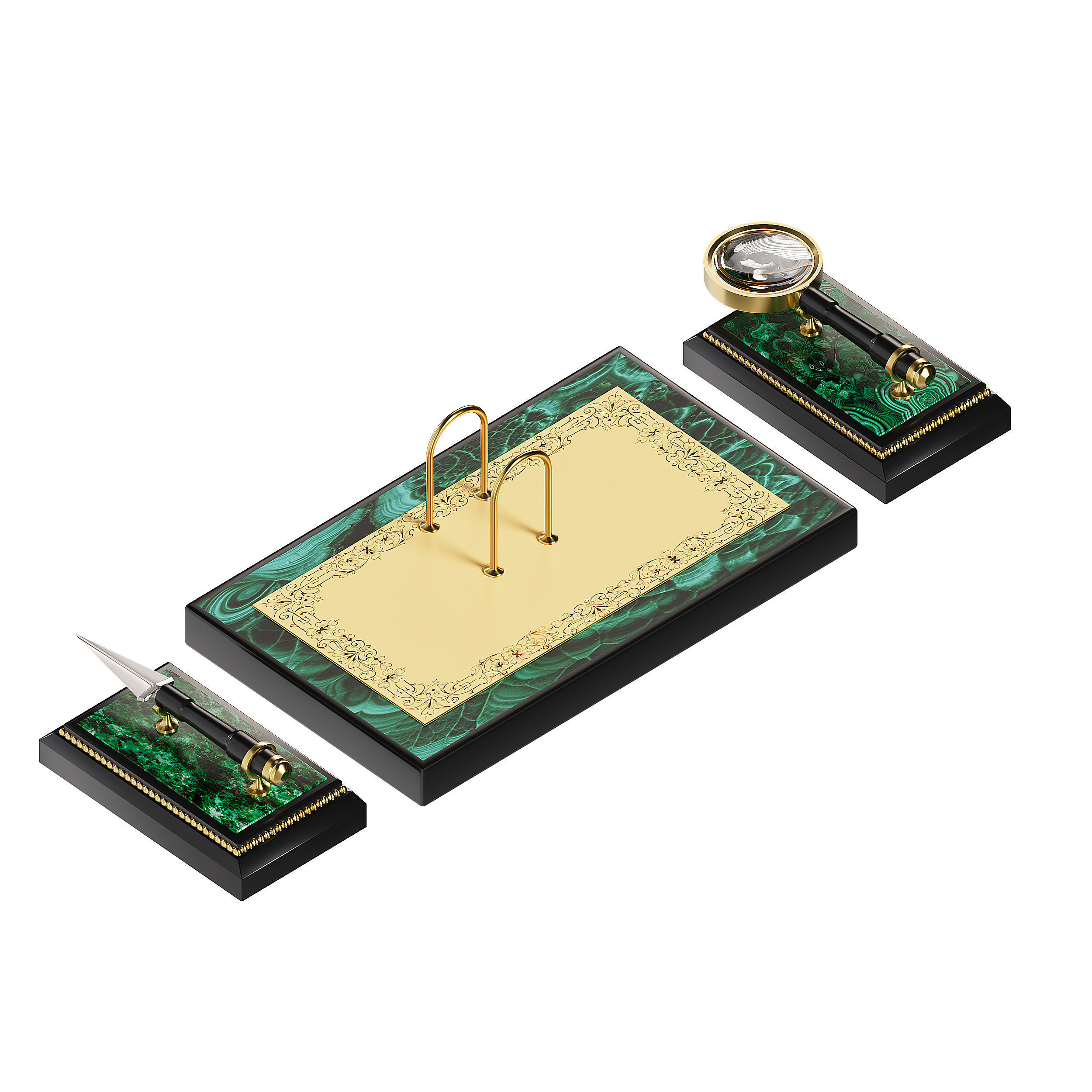 Writing set  Senator 3D model_7