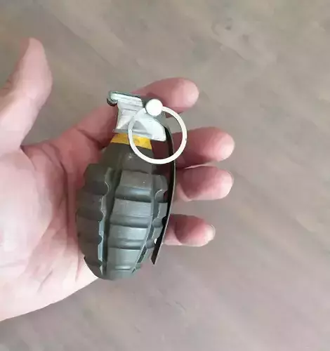 Grenade US Mk 02 -STL for 3D print 3D print model