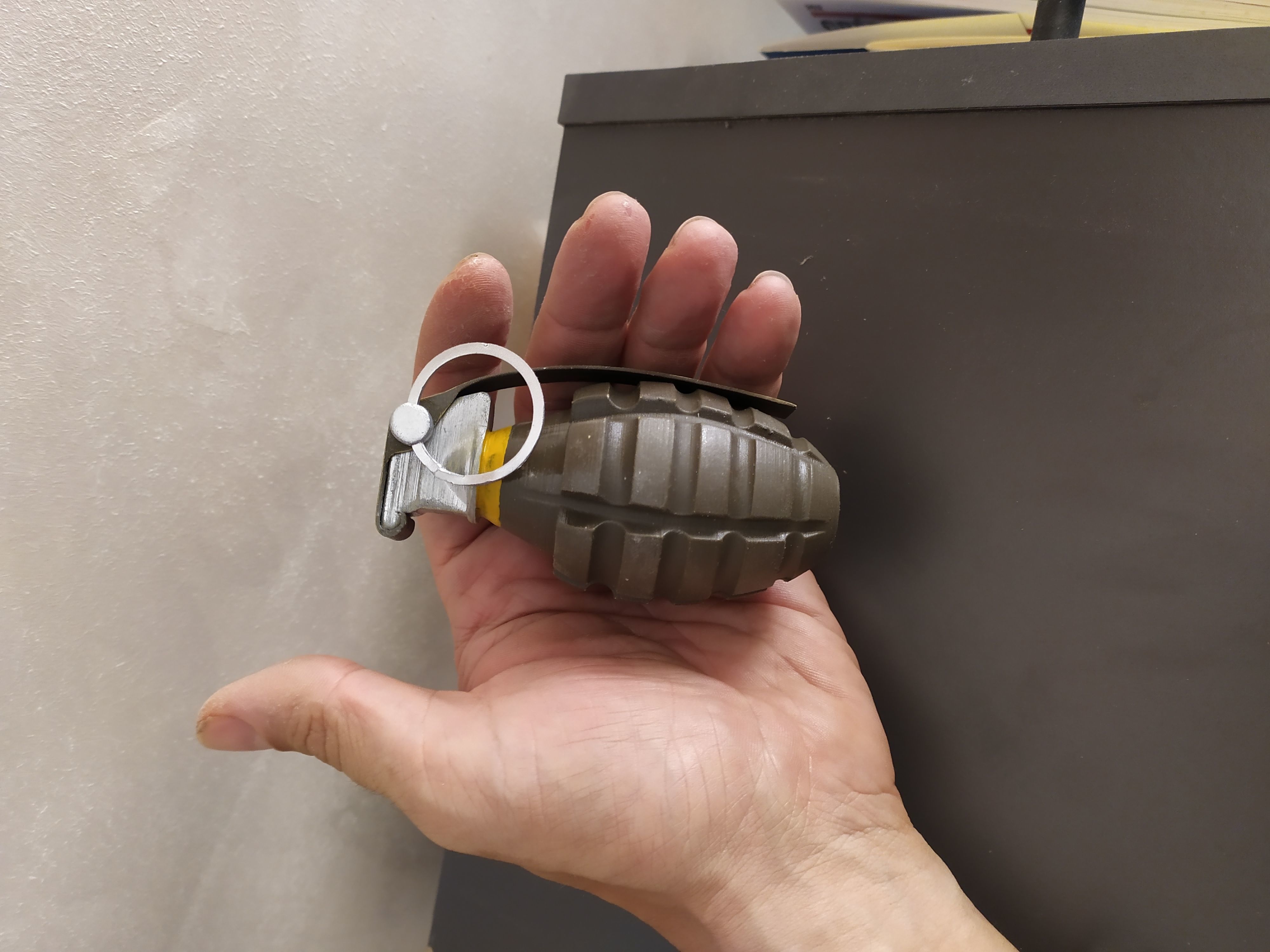Grenade US Mk 02 -STL for 3D print 3D print model_1