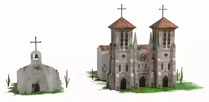 Spanish Cathedral and Church