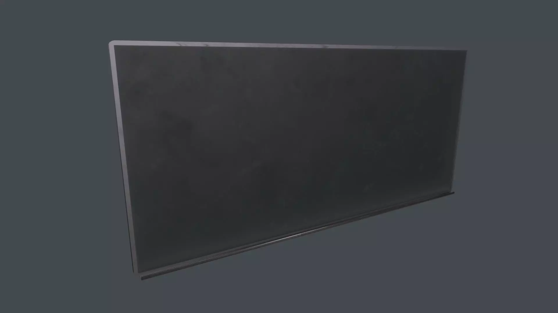 Blackboard 3D Model Low-poly 3D model_0