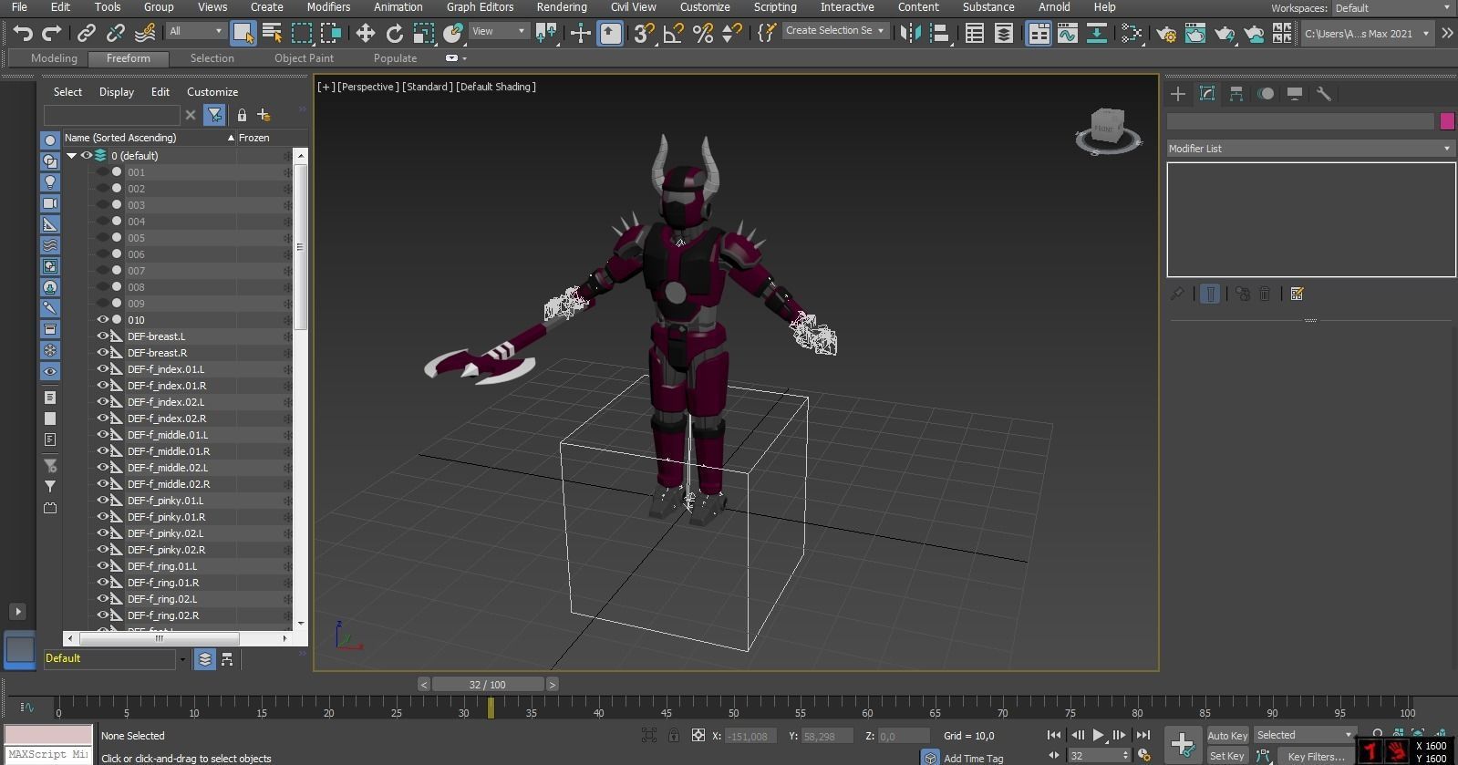 Cartoon characters robots  Low-poly 3D model_12