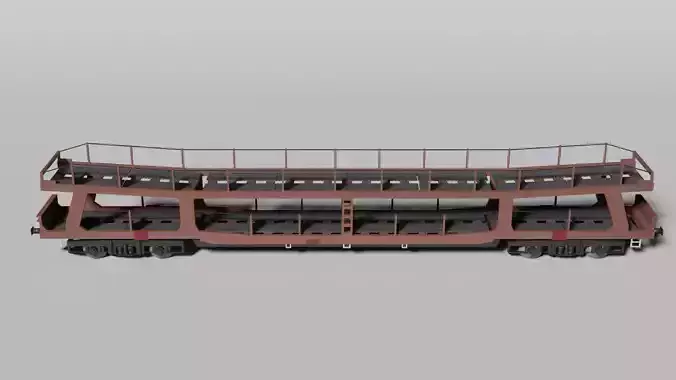 Car transporter railcar