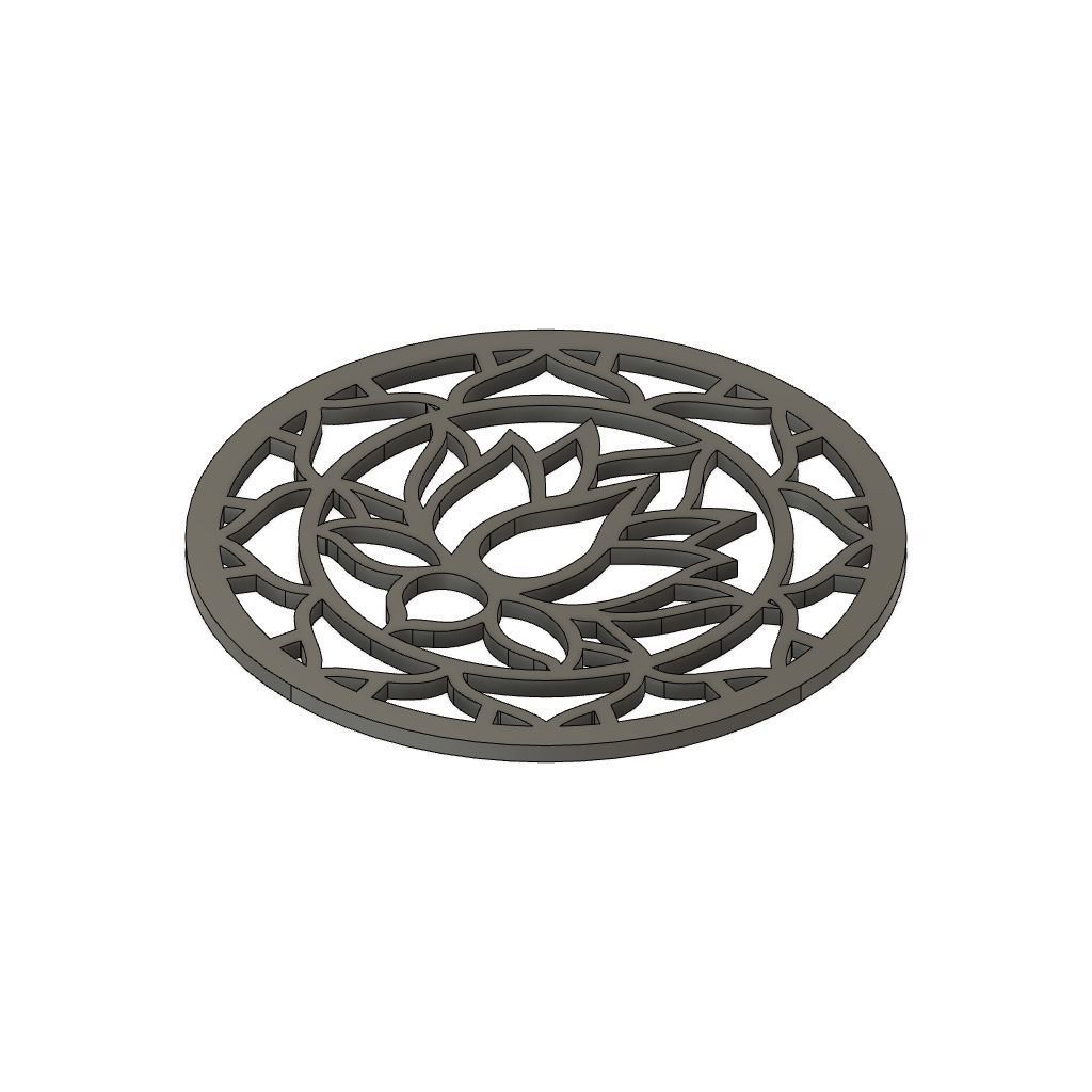Wall Decor Mandala 3D print model_1