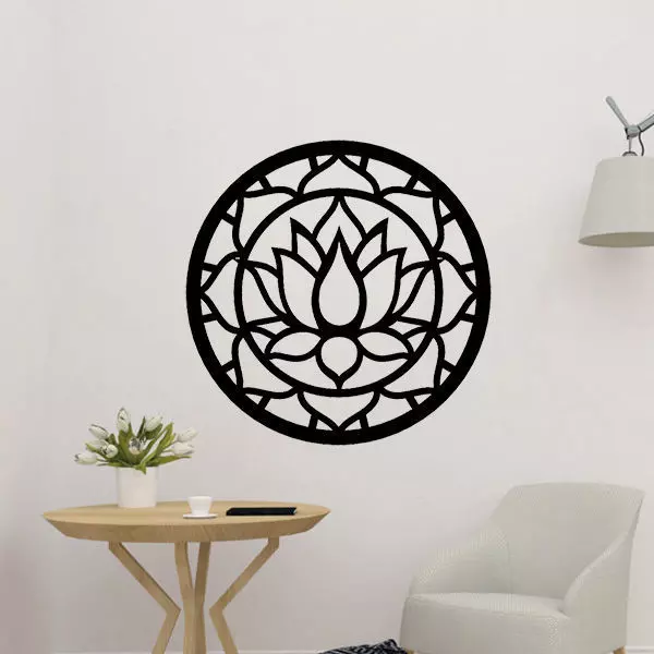 Wall Decor Mandala 3D print model_0