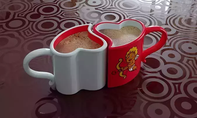 Gift cups for valentines day