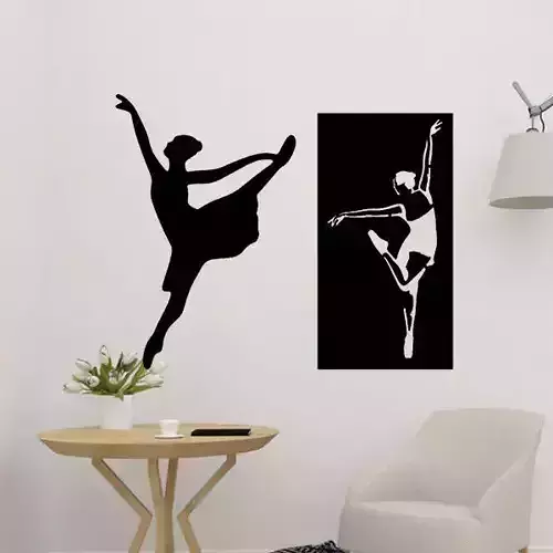 Ballet Girl Wall Mural