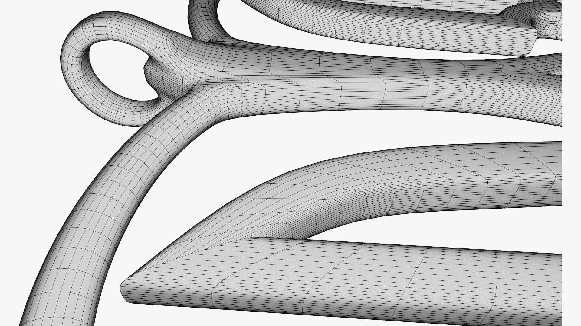 Tryzub pendants 3D print model_20