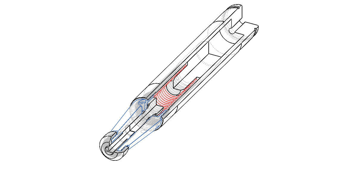 PNEUMATIC HAND STAMPING GUNS 3D model_9