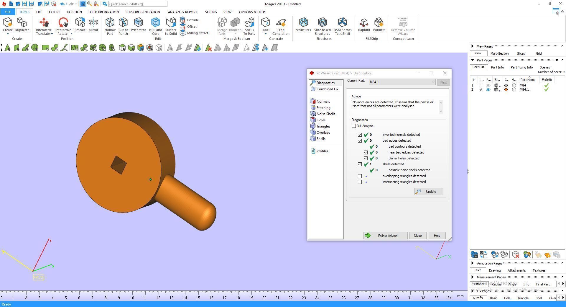 Ring M84 Women ring Size 9 US 3D print model_13