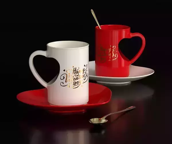 Gift set for valentines day 2   3D model